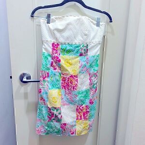 Lilly Pulitzer Franco Dress in Maine State Patch Size 0
